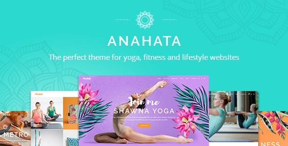 Anahata Fitness Elementor WordPress Themes