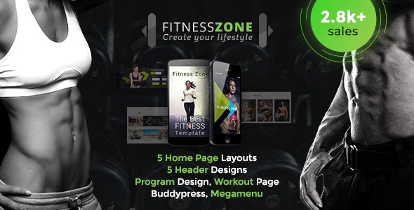 Fitness Elementor WordPress Themes